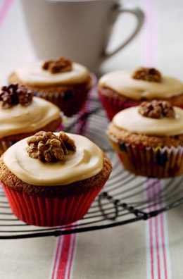 Coffee and Walnut cupcakes Coffee and Walnut cupcakes