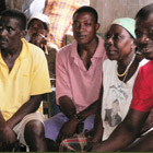 Meeting with cocoa growers at CECAQ 11, Sao Tome Meeting with cocoa growers at CECAQ 11, Sao Tome