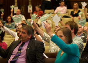 Cafédirect shareholders voting at 2010 AGM Cafédirect shareholders voting at 2010 AGM