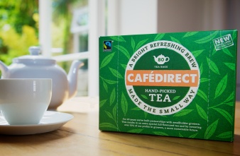 Cafedirect's new tea packs