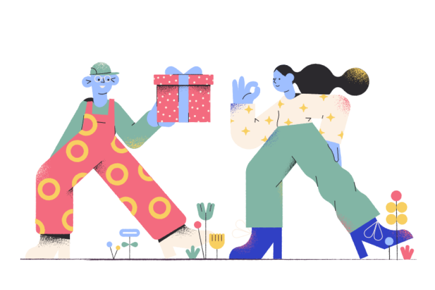 Gift illustration